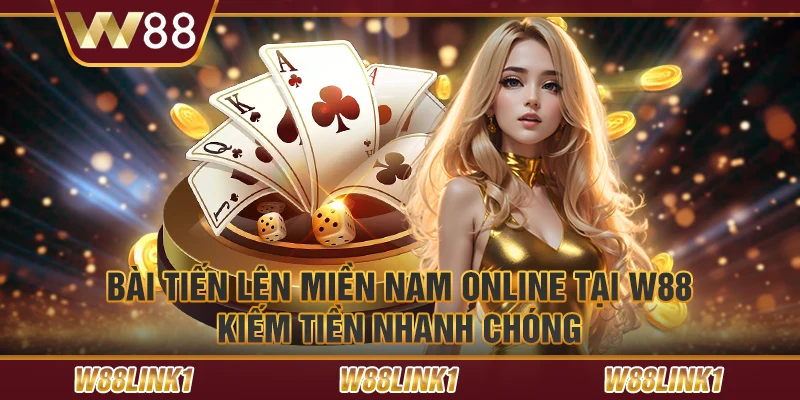 Bài tiến lên miền Nam online tại W88 – Kiếm tiền nhanh chóng