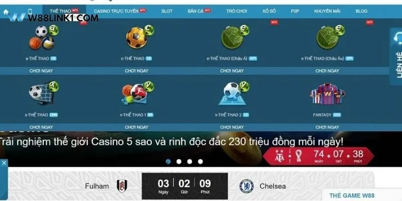 Tổng hợp danh sách các kênh liên hệ W88 chính thức