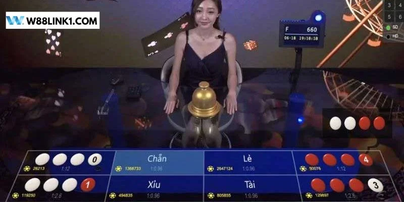 W88 là nhà cái có sảnh cược Live Xóc đĩa có tỷ lệ ăn cực đậm.